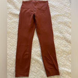 Lululemon leggings Wunder train 25”